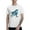 White, variant on Blue Dolphin Men's T-Shirt Cotton 100% Summer Tops Fashion Casual Blue Dolphin Short Sleeves for Men Women Round Collar Top Tees