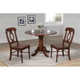thumbnail image 4 of Sunset Trading Napoleon Dining Chair, Chestnut (Set of 2), 4 of 4