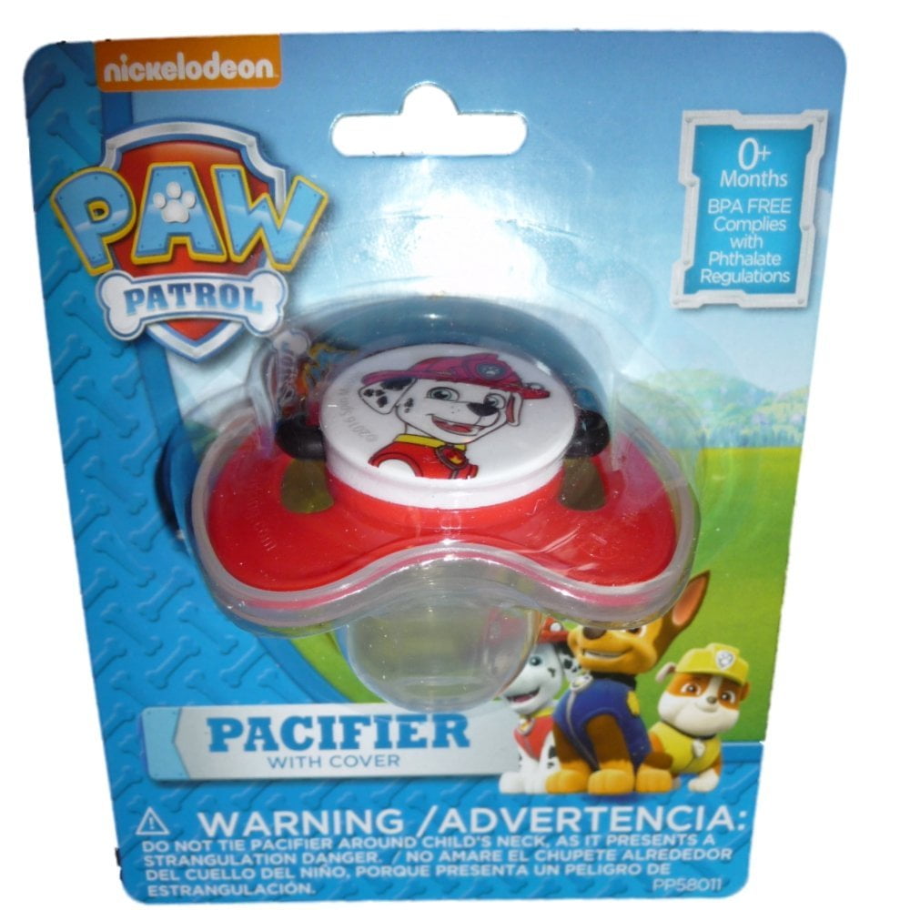 paw patrol pacifier
