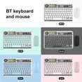 thumbnail image 4 of Mistaha Wireless Keyboard and Mouse Combo Set with Transparent Design - White, ABS Material, 10m Operating Distance, Backlighting, 150H Battery Life, 5 Million Keystrokes, Optical Mouse, 800-1600, 4 of 6