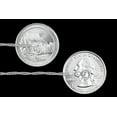 thumbnail image 4 of Sterling Silver Singapore Rope Chain 1.8mm 925 Italy Twisted Curb Necklace 28" Jewelry Female Unisex, 4 of 5