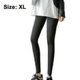 thumbnail image 2 of Mallas térmicas opacas para mujer, leggings de cintura alta para mujer - Leggings largos para mujer, 2 of 6