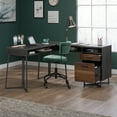 thumbnail image 3 of Sauder Canton Lane L-Desk, Brew Oak Finish, 3 of 12