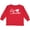 Red, variant on Inktastic Bestie Frenchie Boys or Girls Long Sleeve Toddler T-Shirt