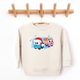 thumbnail image 3 of Leo the Truck Leo and Lea Holiday - Toddler Graphic Sweatshirt, 3 of 8
