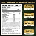 thumbnail image 2 of Suplemento EnvyDeal, bloqueador de DHT, gomitas para el crecimiento del cabello, 10000 mcg, 2 of 7