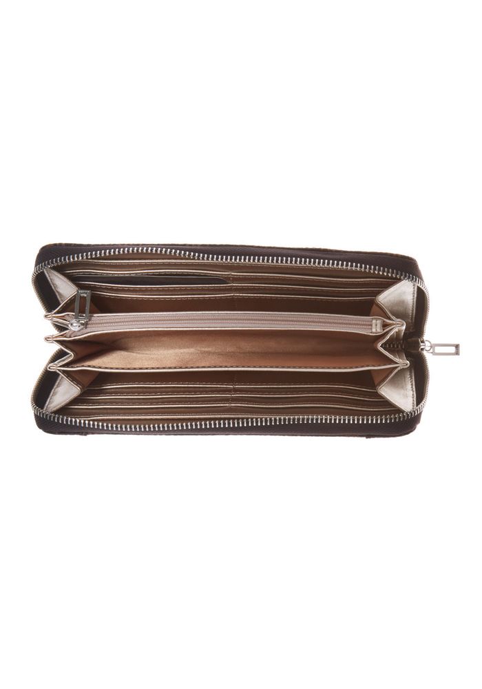 guess kamryn large zip around wallet