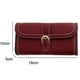 thumbnail image 2 of Cartera larga de cuero para mujer, tarjetero, organizador de teléfono, bolso de viaje para mujer, 2 of 6