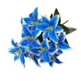 thumbnail image 1 of 2pcs Artificial Lily 10 Heads Each For Wedding Party Decor, 1 of 1