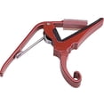 thumbnail image 4 of Kyser Quick Change Capo Easy One-Handed Operation, Fits Any Fret, Red, 4 of 8