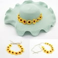 thumbnail image 3 of EeaseMX diademas florales para el pelo, corona de flores de imitación para festivales, fiestas, fotos y bodas (blanco, amarillo, azul, rosa y rojo rosa, 1 unidad cada una), 3 of 7