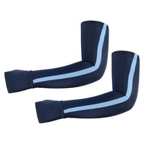 Vocoste 1 Pair Cooling Arm Sleeves for Women Sports Arm Sleeve Sun Protection Blue