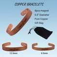 thumbnail image 4 of Marshal Jai Shree Ram Adjustable Pure Copper Bracelet For Men & Women Gift Bag 12.5mm, 4 of 6