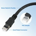 thumbnail image 3 of Cat 8 Ethernet Cable 82ft, 26AWG 40Gbps 2000Mhz High Speed Cat8 LAN Network Patch Cord with Gold Plated RJ45 Connector, 3 of 6
