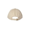 thumbnail image 4 of Time and Tru Women's Washed Cotton Twill Baseball Hat, Fruit Khaki, 4 of 4