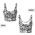 thumbnail image 5 of Lsque Tropical Leaves Printed Women'S Sports Bra, Compression, Moisture Wicking, High-Impact Sports Bra For Women,Supportive sports bra-Small, 5 of 9