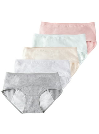 Womens Period Underwear Plus Size Panties High Waisted Leak Protection  Briefs Pack of 4