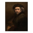 thumbnail image 3 of Rembrandt van Rijn Self Portrait Oil Painting Framed Wall Art Picture Print A4, 3 of 4