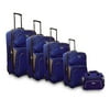 Totes Luggage 5-Piece Value Set, Blue