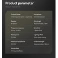 thumbnail image 5 of Gaming Headset, USB Wired Over Ear Headphones, 50mm Drivers Headset with RGB Lighting & 7.1 Surround Sound, Ideal for PC, PS 5, X Box Series X | S, 5 of 5
