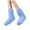 Blue, variant on Ashirexll Womens Crew Socks, Fuzzy Socks for Women, Comfy Winter Thick Fleece Indoor Casual Everyday