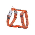 thumbnail image 1 of Red Dingo DH-SE-OR-ME Dog Harness Design Snake Eyes Orange- Medium, 1 of 1