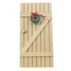thumbnail image 1 of Muebles de puerta de casa de muñecas en miniatura Modelo Puerta de hadas Puerta simple Escala 1:12 para Madera con corona, 1 of 7