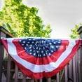 thumbnail image 3 of In the Breeze Center Stars Printed Bunting, 2 x 4, Fourth of July Décor, 3710, 3 of 3