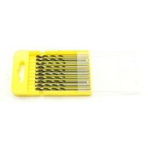 TMAX 10 pc 1/8'' Cobalt Jobber Drill Bits Set, M35 High Speed Steel