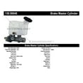 thumbnail image 3 of Centric 130.50040 Premium Brake Master Cylinder, 3 of 4