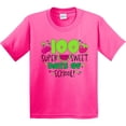 thumbnail image 3 of Inktastic One Hundred Super Sweet Days of School Youth T-Shirt, 3 of 5