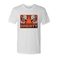 thumbnail image 2 of Wild Bobby, Cincinnati Football Joe Sheisty Sports Men Premium Tri Blend Tee, Heather White, Small, 2 of 5