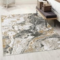 thumbnail image 6 of JoanKaren 10'x13' Large Abstract Area Rugs,Machine Washable Rug Modern Marble Rug for Living Room Bedroom Dining Room Office with Non Slip,Grey, 6 of 9