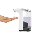 thumbnail image 4 of simplehuman 8 oz. Touch-Free Sensor Liquid Soap Dispenser with Soap Sample, White, 4 of 5