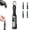 Black, variant on 4-in-1 Keychain Charging Cable, 65W Fast Charge Multi-Connector Data Cord with Digital Display, Short Lanyard Cable for Type-C and Mobile Devices