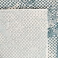 thumbnail image 6 of SAFAVIEH Meadow Nikeisha Abstract Area Rug, Turquoise/Ivory, 8' x 10', 6 of 9