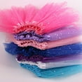 thumbnail image 6 of Children Kids Girls Shiny Sequins Ballet Skirts Elastic Mesh Tutu Ballerina Dress Gymnastics Dancing Skirt Princess Pettiskirts Dance Tutus Dress Clothes, 6 of 19