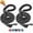 2PACK, variant on Reflective Threads Dog Leashes - Comfortable Padded Handle, Adjustable Nylon Leashes for All Dogs Outside Training, Walking, Playing, Camping, or Yard