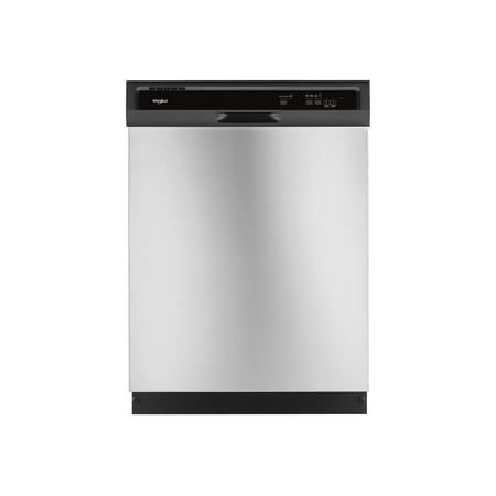 Whirlpool WDF330PAHS - Dishwasher - built-in - Niche - width: 24.4 in - depth: 24.4 in - height: 34 in - stainless steel