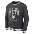 thumbnail image 2 of Men's Darius Rucker Collection by Fanatics  Heather Charcoal New York Mets Vintage Pullover Sweatshirt, 2 of 3