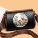 thumbnail image 2 of Bolsos y carteras de moda Lindejuan con diseño de paisajes pintados a mano para mujer, bolsos de mano de lujo, bolsos de hombro de color sólido de alta calidad, 2 of 5