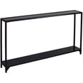 thumbnail image 4 of Table Console en Verre Bergen Noire, 4 of 9