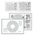 Extra Large Baking Mat With Measurements Non Stick EVA Baking Mat For