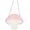 Pink, variant on Colorful Mushroom Shape Printed Creative Crossbody Shoulder Handheld Bag PU Color-Block Medium Bag Korean Casual Fresh Style Women Purse Unique Handbags in Red for Daily Outfits