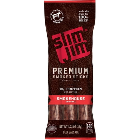 Slim Jim Premium Smokehouse Original Smoked Meat Stick, 1.23 Oz.