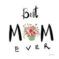 thumbnail image 2 of Zaman, Farida 12x12 White Modern Wood Framed Museum Art Print Titled - Best Mom Ever, 2 of 4