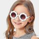 thumbnail image 2 of Kids Sunglasses Round Flower Cute Toddler Sunglasses Uv 400 Girl Boy, 2 of 3
