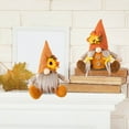 thumbnail image 4 of DefiDgd Scarecrow Gnomes Plush Doll Ornament,Fall Faceless Doll Decor for Home,Thanksgiving Decoration,Cute Thanksgiving Gifts,Desktop Decorations(D), 4 of 5