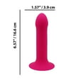 thumbnail image 5 of Adrien Lastic Hitsens 2 Squeeze 6.5" Silicone Dildo for Women with Suction Cup, Pink, 5 of 5