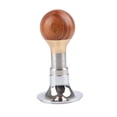 thumbnail image 5 of kowaku Stainless Steel Coffee Tamper Coffee Hand Press Tool Accessories Coffee Distributor Leveler Tool for Office 58.5mm Brown, 5 of 9